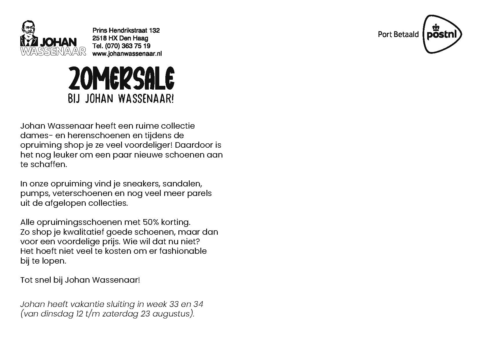 Zomer opruiming
